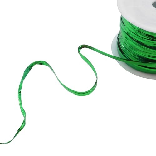 100 Yards Metallic Twist Ties Roll - 4mm Plant Garden Twist Ties Bread, Green