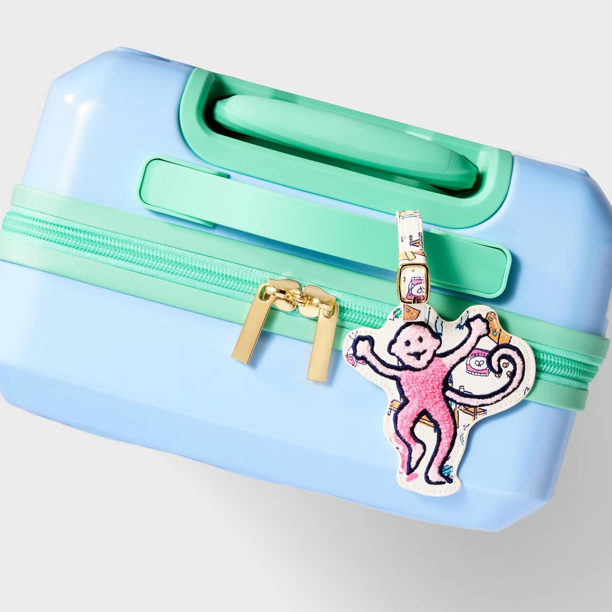 Roller Rabbit X Target Sea Life Monkey Luggage Tag Roadtrip NWT