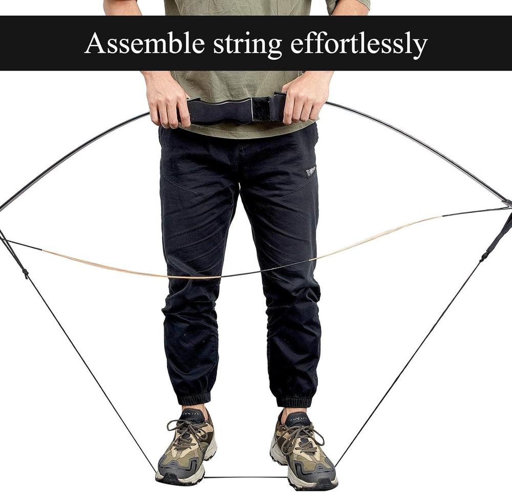 Skylety 2 Pieces Archery Recurve Bow Stringer Tool for and...