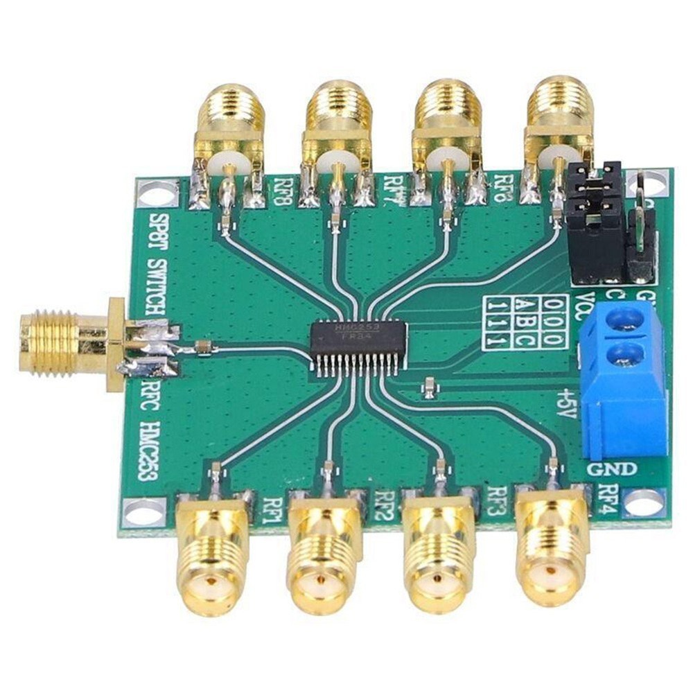 High Performance HMC253 RF Switch Module Open 8 RF Switch for SMA DC2 5 GHz