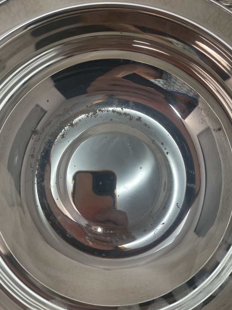 Rogers Silver Co. Vintage 10.5" Serving Bowl with Rope Edge #1058