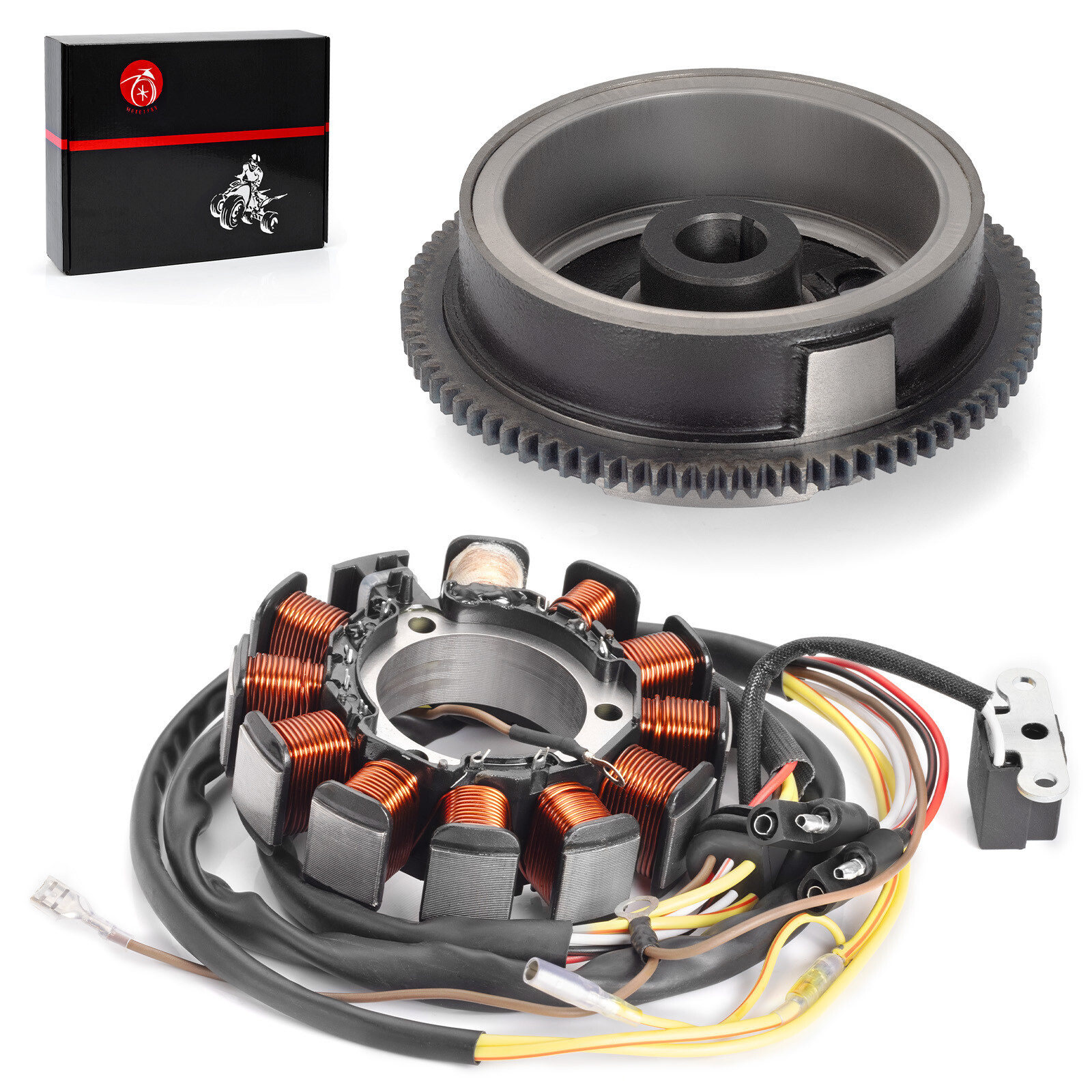 Stator w/ Flywheel Rotor 3086984 3087166 for Polaris Sportsman 500 6X6 2000 2002