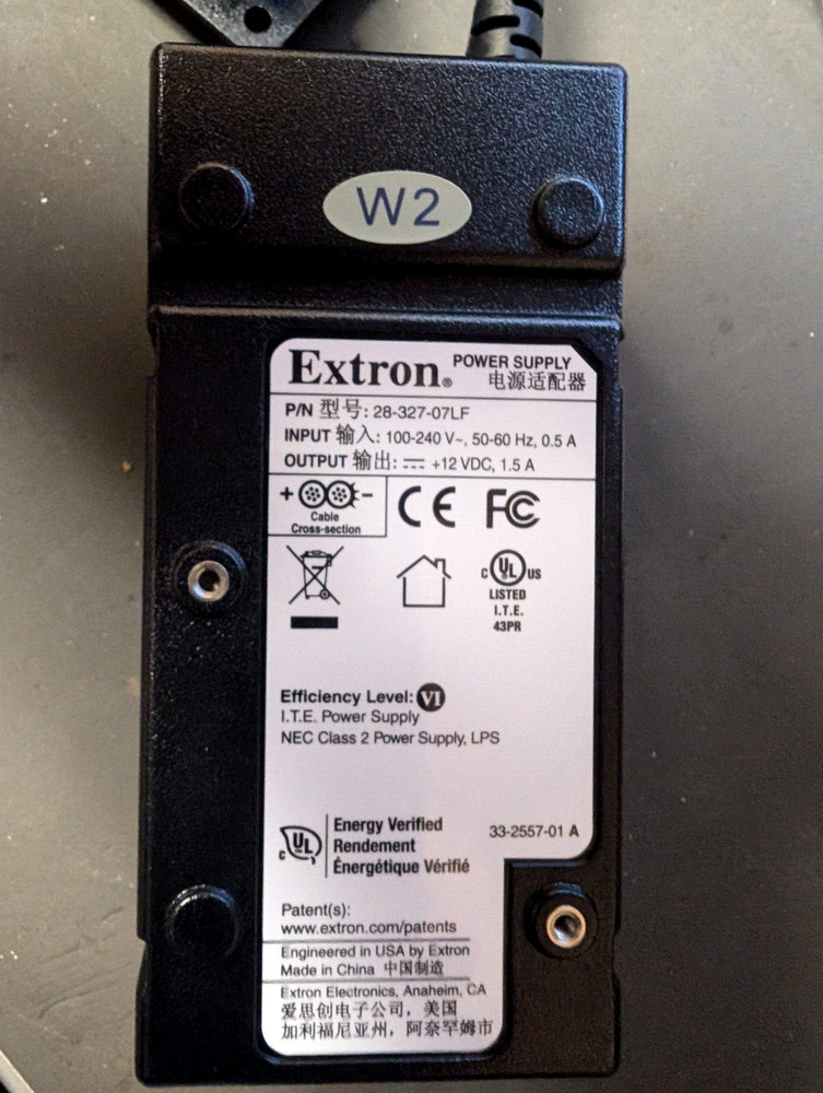 Extron MLC 226 IP AAP, 60-600-12 ~ MediaLink Controller, Control Panel, Black