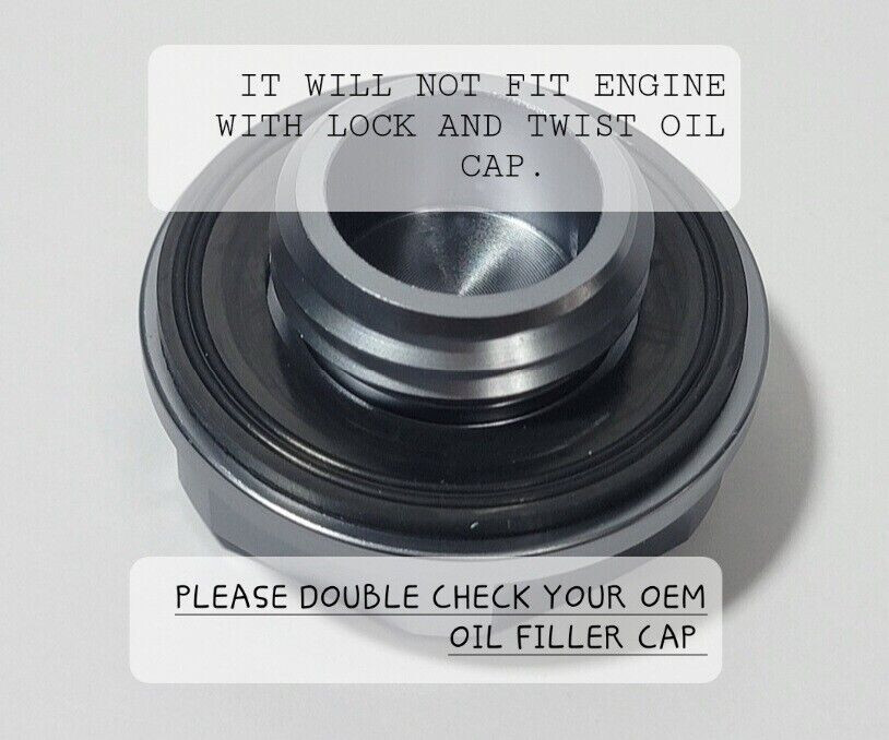 SILVER ENGINE CNC OIL CAP & RADIATOR CAP FOR NISM-O 240SX 300ZX 350Z 370Z JDM