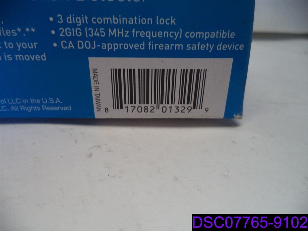 2GIG-GNGRD1-345 Gun Motion Detector