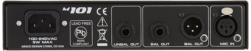 m101 Single channel microphone preamplifier