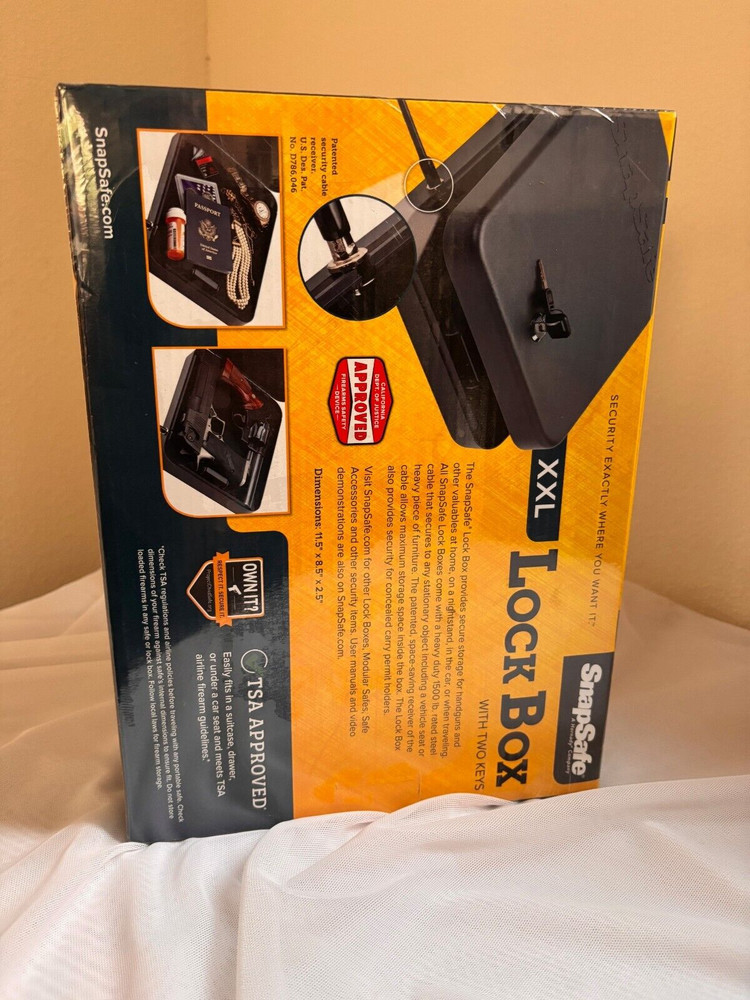 SnapSafe xxl lock box