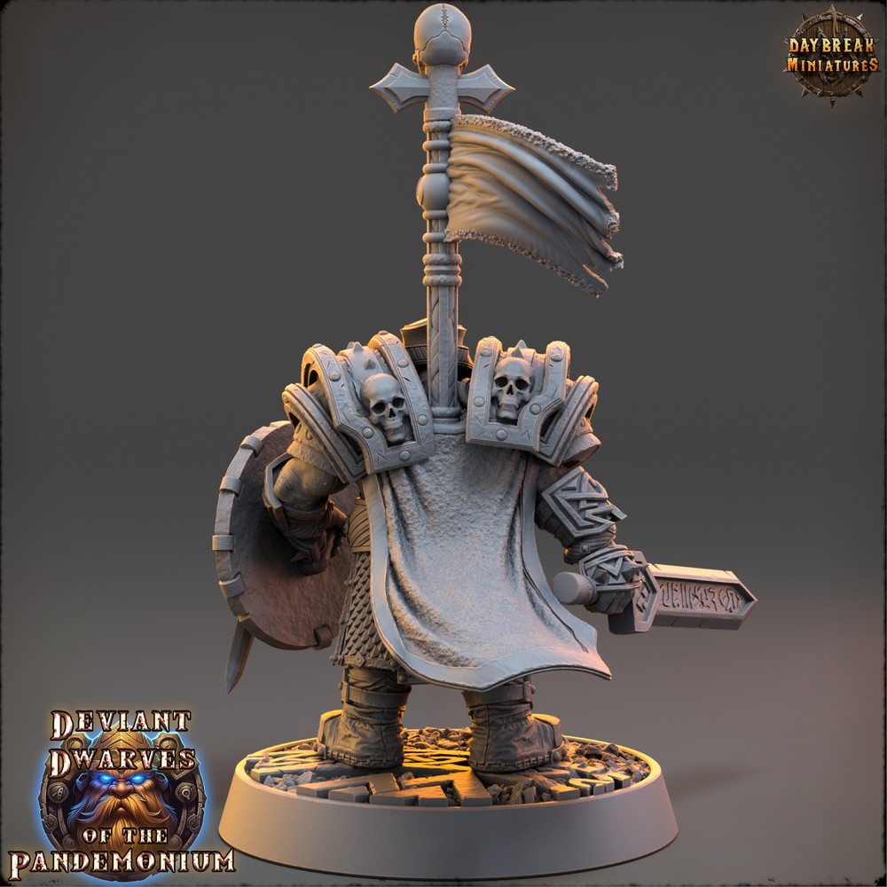 Dwarf Fighter Szigalf | DayBreak Miniatures |