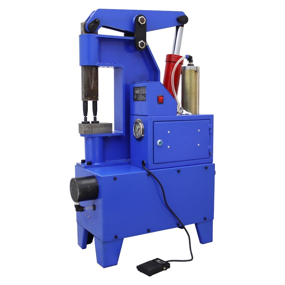 Pneumatic Riveting Machine 220V Controller Double Head Heavy Duty Impact Riveter