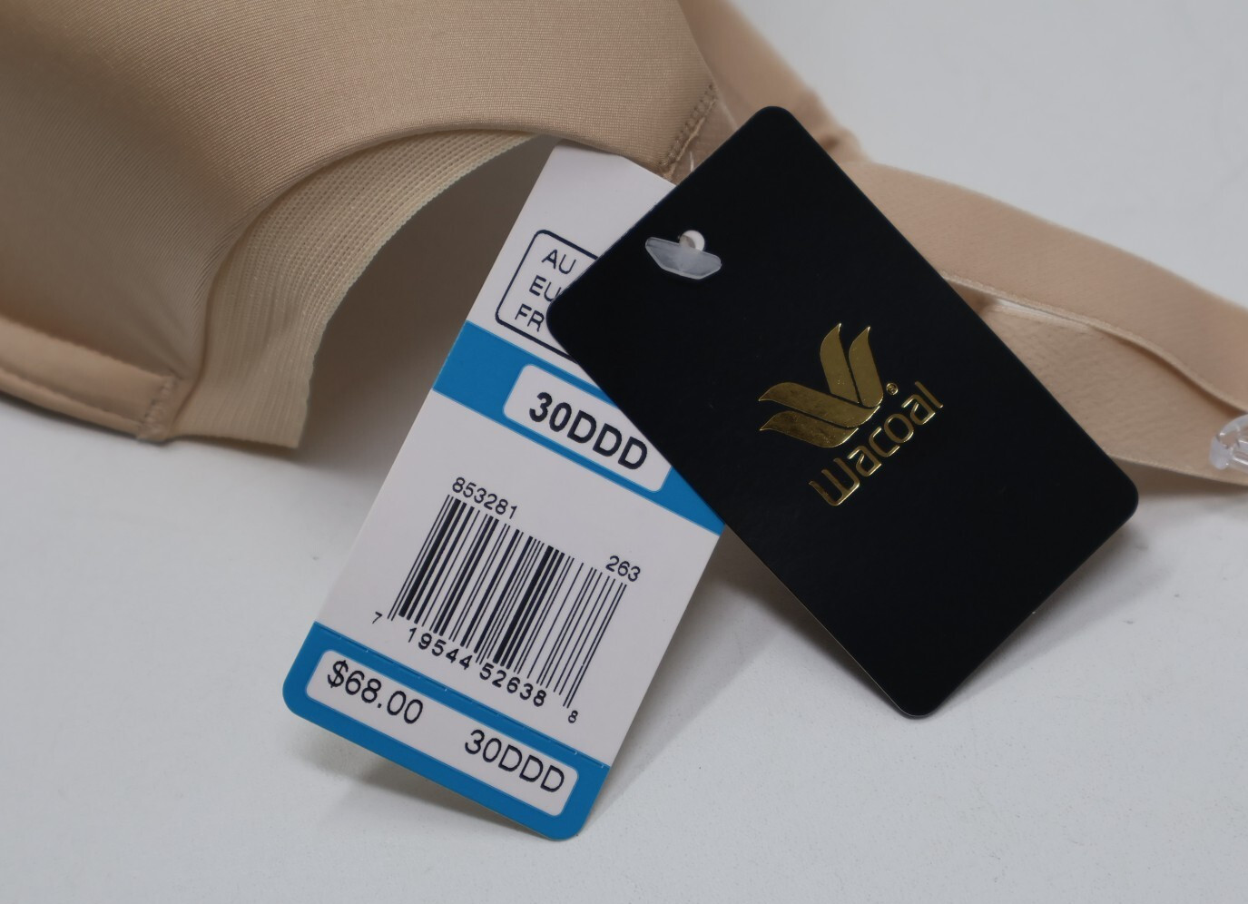 Wacoal Women's Ultimate Side Smoother Contour Bra - Beige - Size 30DDD NWT