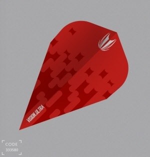 Target Arcade Red Dart Flights