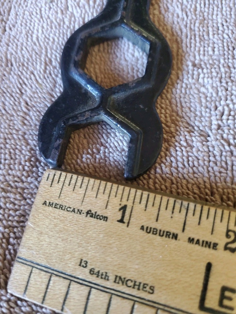 Vintage Old Farm Implement Multi Function Wrench Tool 4 1/4" Long Unmarked