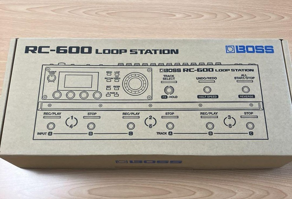 BOSS RC-600 Loop Station Looper Sequencer Electric Guitar Effect Pedal