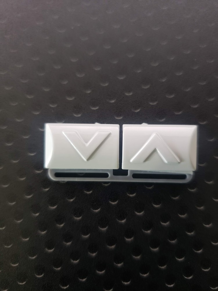 Control4  Split Up/Down Pointing Button For Keypad (White)