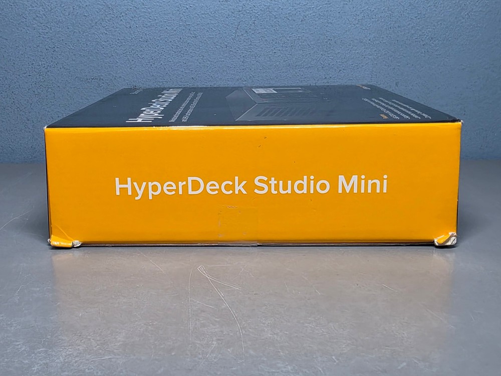 Blackmagicdesign HyperDeck Studio Mini Broadcast Deck Dual SD & UHS-II Card Read