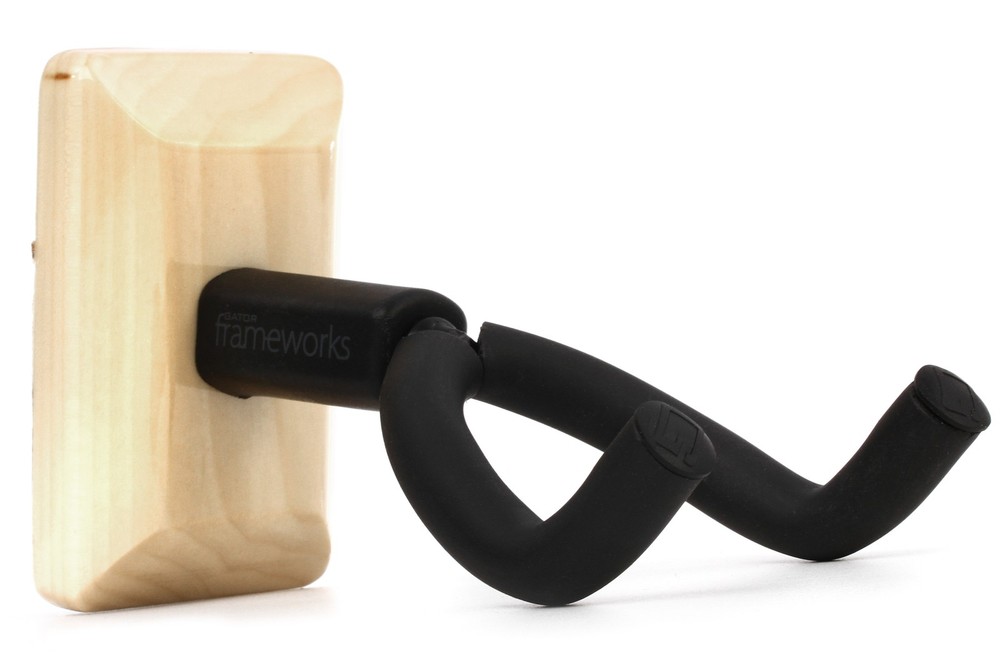 Gator Wall Mount Guitar Hanger - Maple (4-pack)