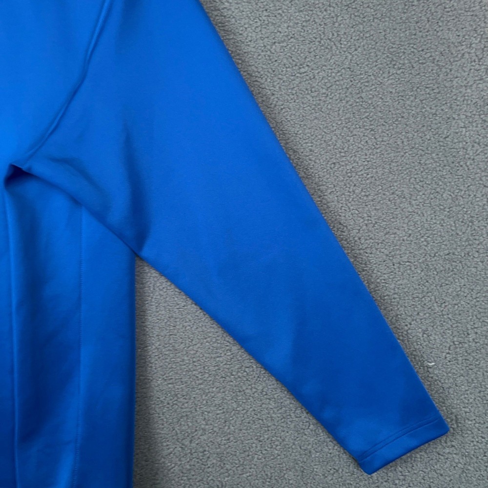 Sun Mountain Outerwear Golf 1/4 Zip Pullover Blue Men's 2XL Polyester Spandex