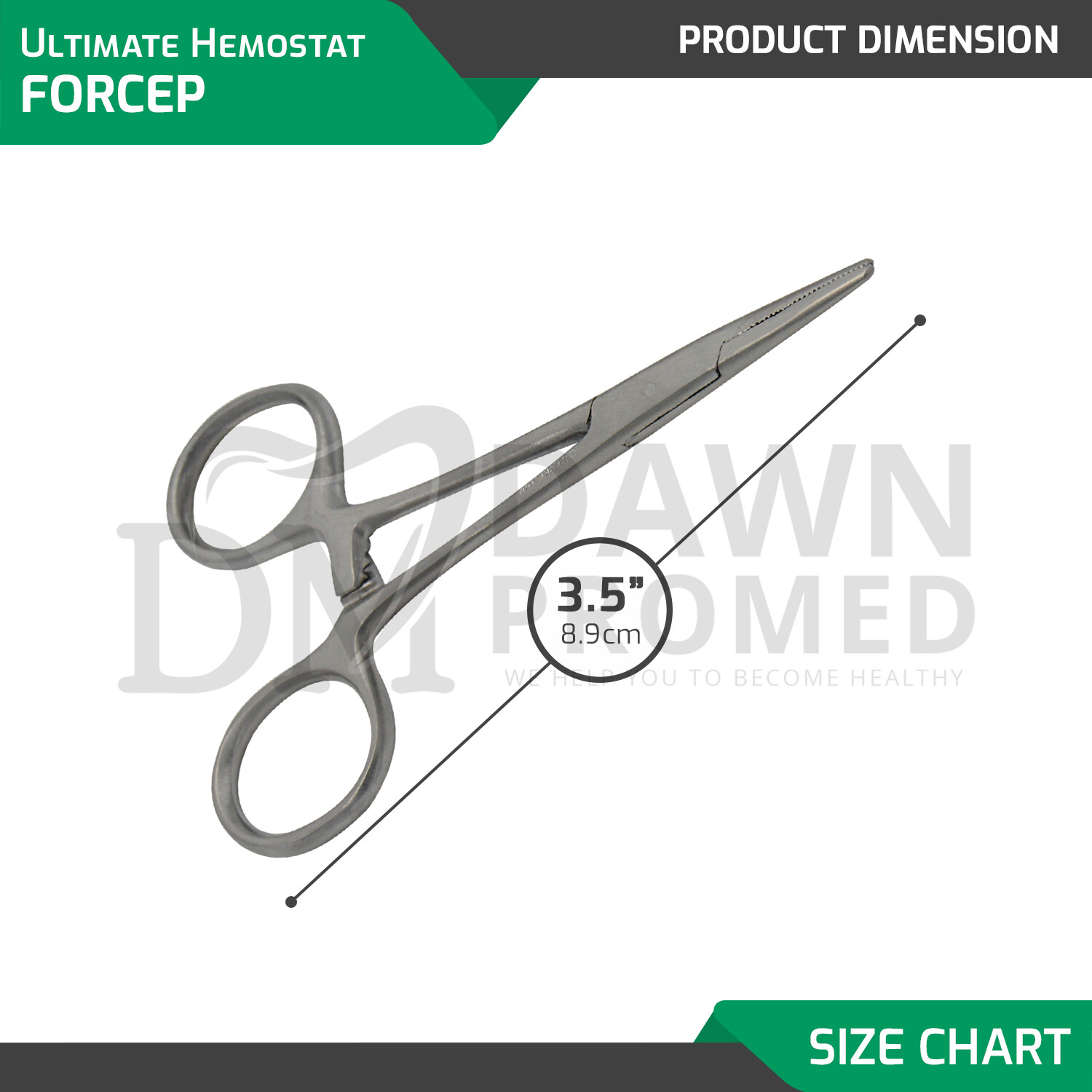 10 Pcs Mosquito Hemostat Locking Forceps 3.5" Straight Surgical Dental Medical