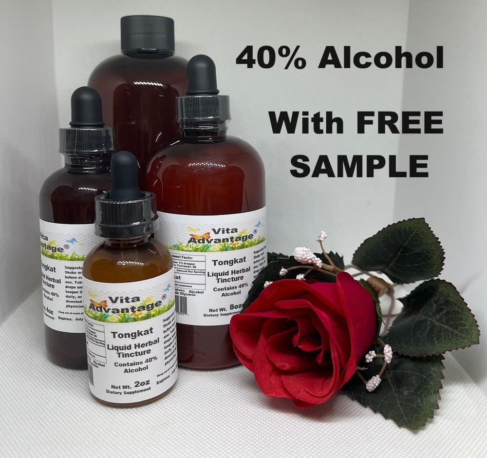 Tongkat Root Tincture LongJack (Eurycoma Longifolia) With FREE SAMPLE
