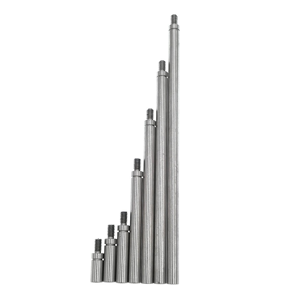Indicator Extension Stem Φ4.5mm 4-48 UNF Thread Extend Rod Comparison Gauge 7pcs