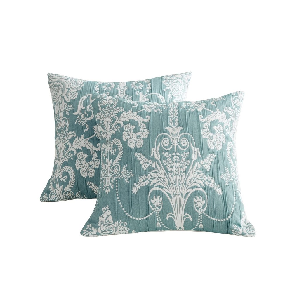 Oversized King Bedspread, Jacquard Matelasse Damask Pattern Design, Lightweig...