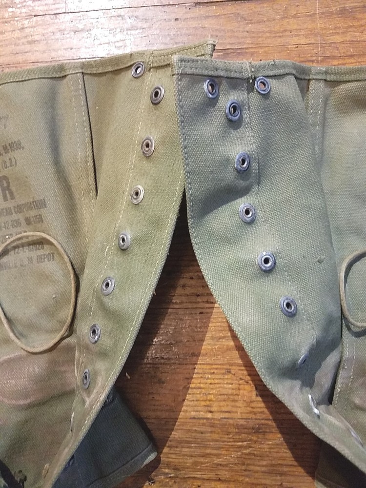WW2 U.S. Army M 1938 Leggings