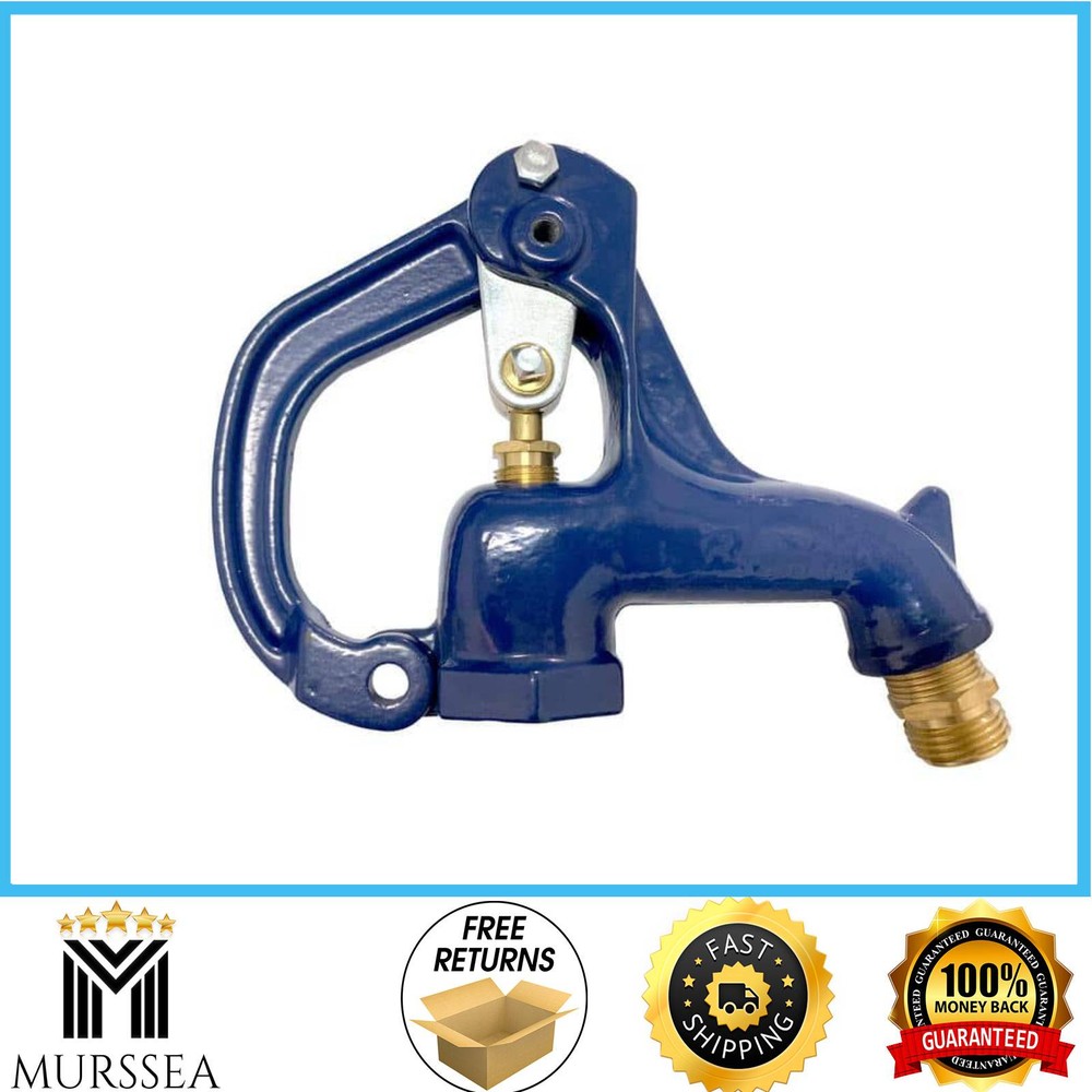 Frost-Proof Yard Hydrant Complete Head Assembly Replacement Part Blue 1 in. NPT