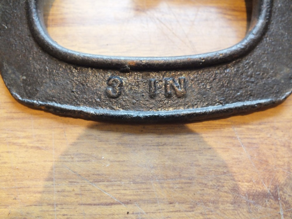 Antique Victorian G clamp. 1872