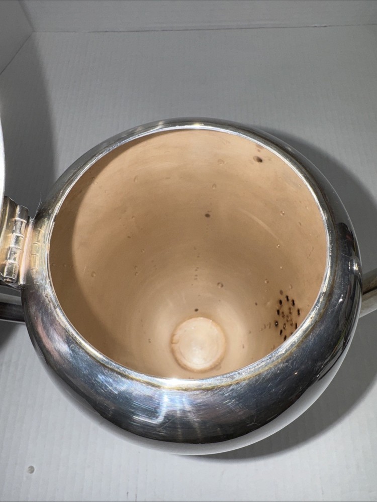 Gotham Silver On Copper Tea Pot 514