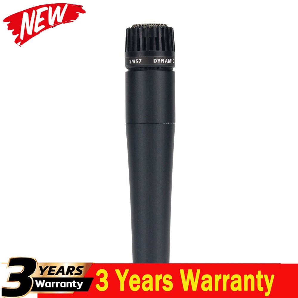 SM57 Cardioid Dynamic Microphone Professional Instrument Microphone Wire Mic HOT