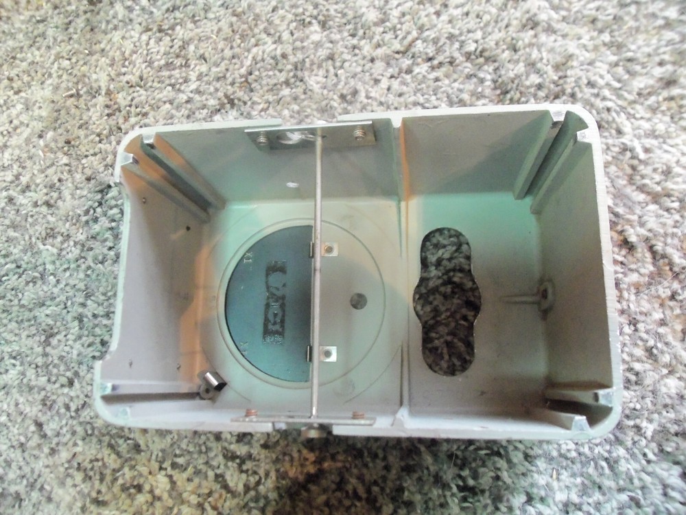 Bird 6154 Thruline Wattmeter Meter EMPTY FRONT CASE