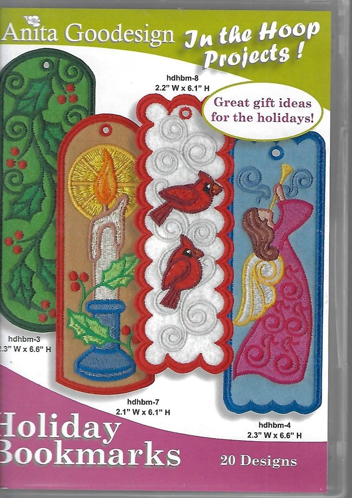 Anita Goodesign - Holiday Bookmarks (CD-ROM)