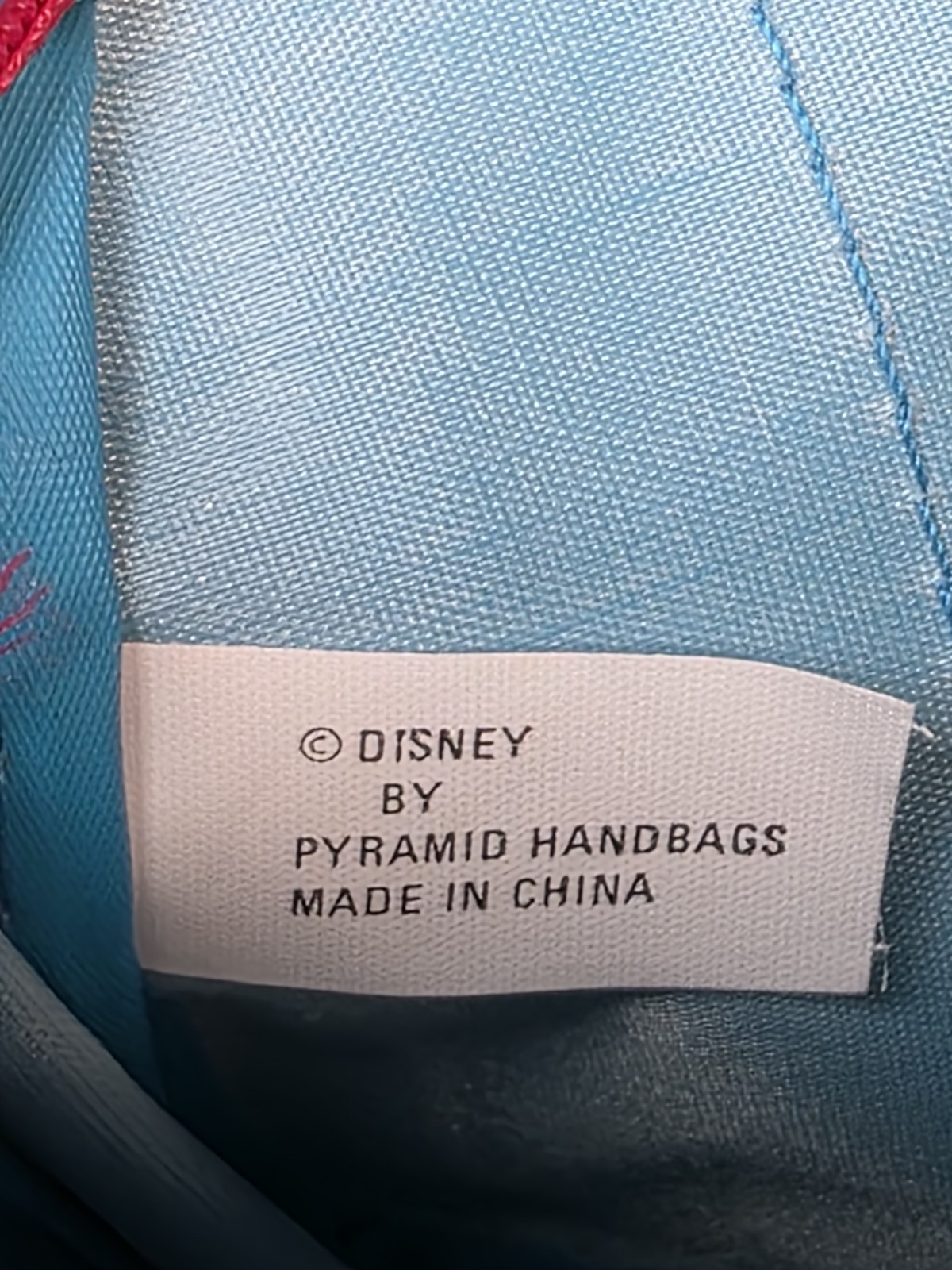 Vtg 90s DISNEY Pocahontas Kids Purse Bag Princess Vinyl By Pyramid Toy Costume