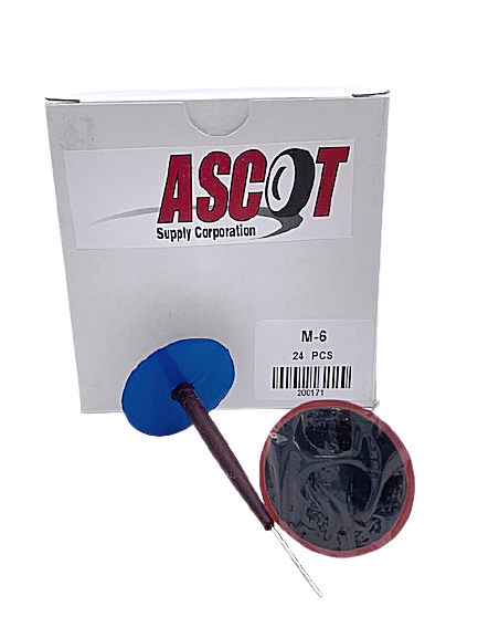 ASCOT M6 1/4" PLUG & PATCH REPAIR UNIT (24 PER BOX)