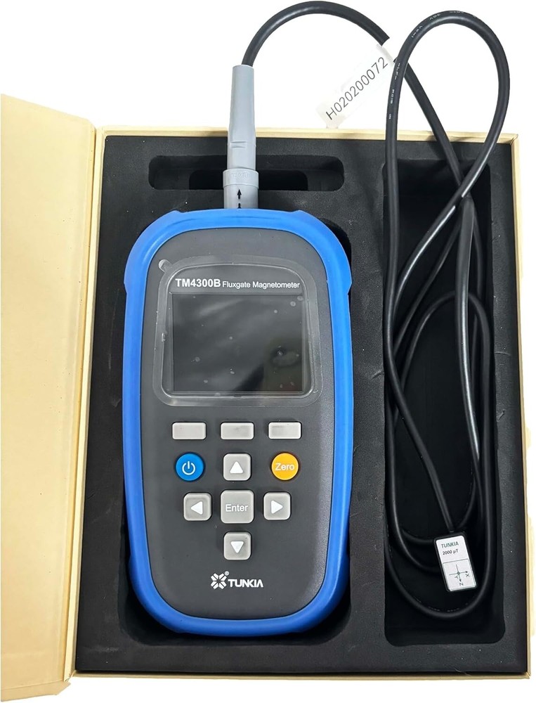 Handheld Triaxial Fluxgate Magnetometer with USB Interface Class 2 Range 0-500μT