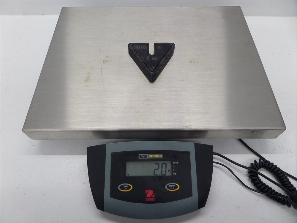 Ohaus ES100L Compact Bench Scale 20"x16"