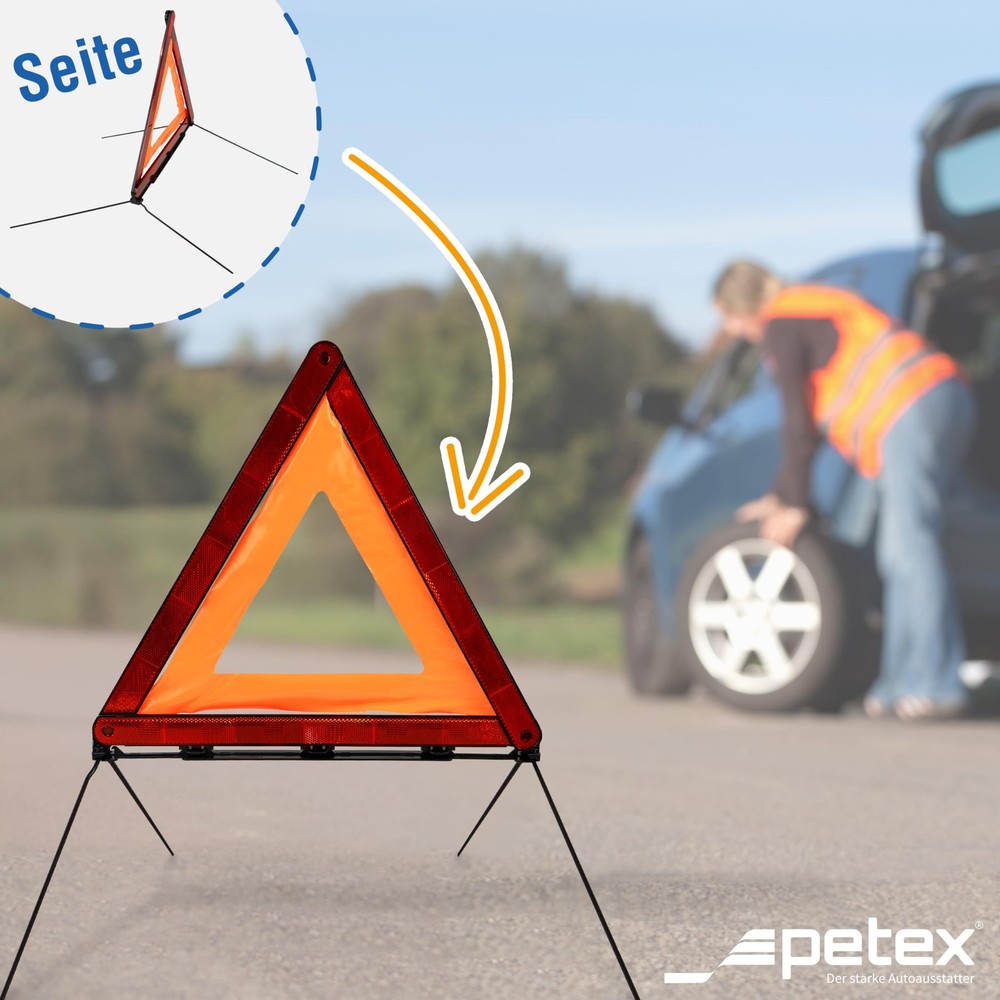 Warning triangle, breakdown triangle