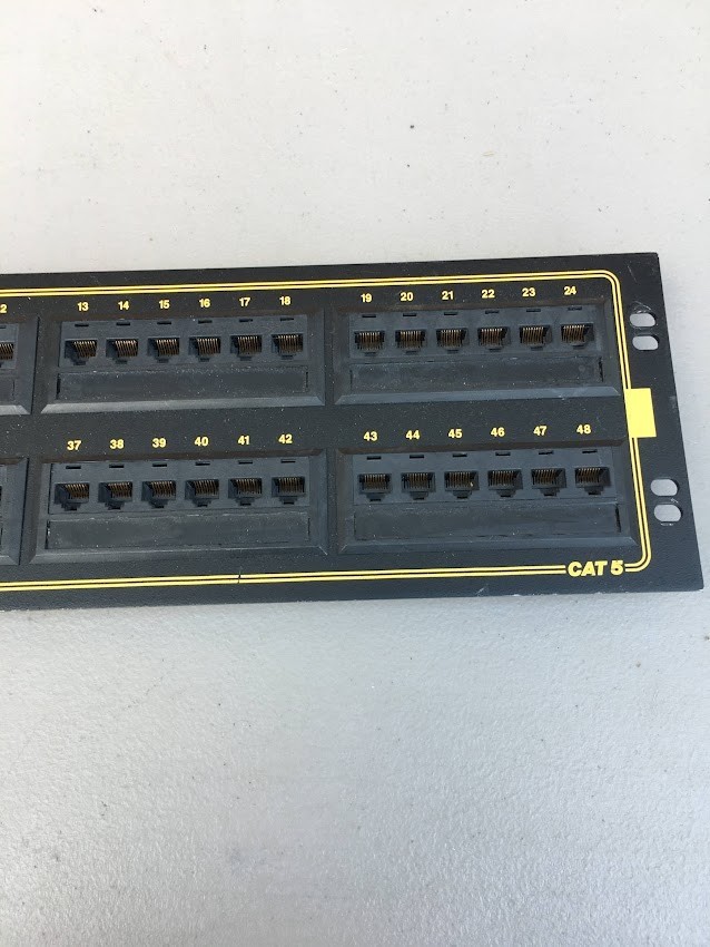 Ortronics Model 48-Port Patch Panel CAT5