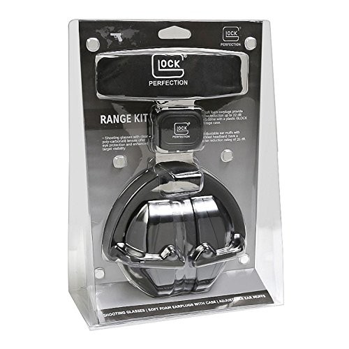 Glock Range Kit With Shooting Glasses Earplugs And Earmuffs AP60214