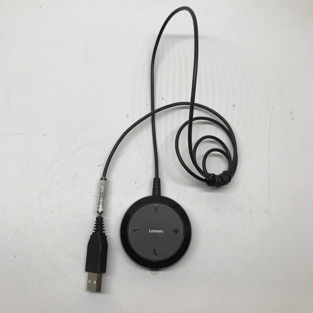 Lenovo Pro Wired Stereo VOIP Headset Controller Model ENC060