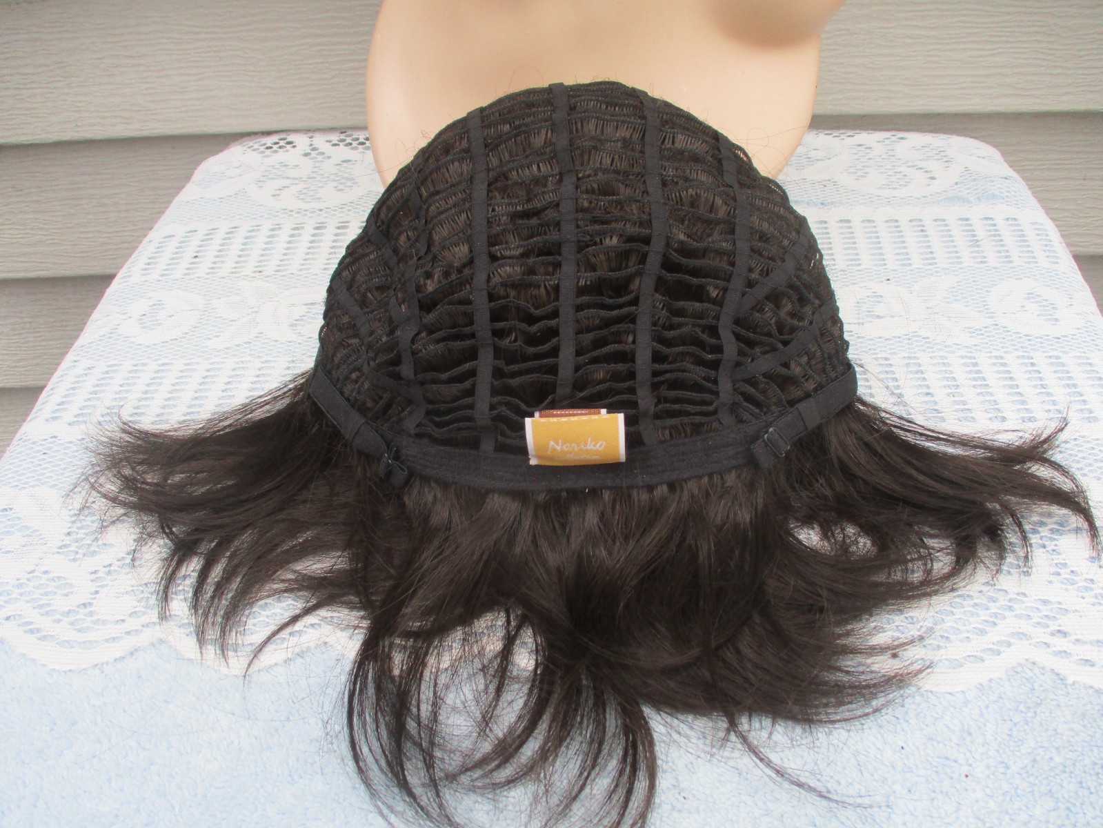 Noriko Wig STORM Color CAPPUCINO Dark Brown Layered Style