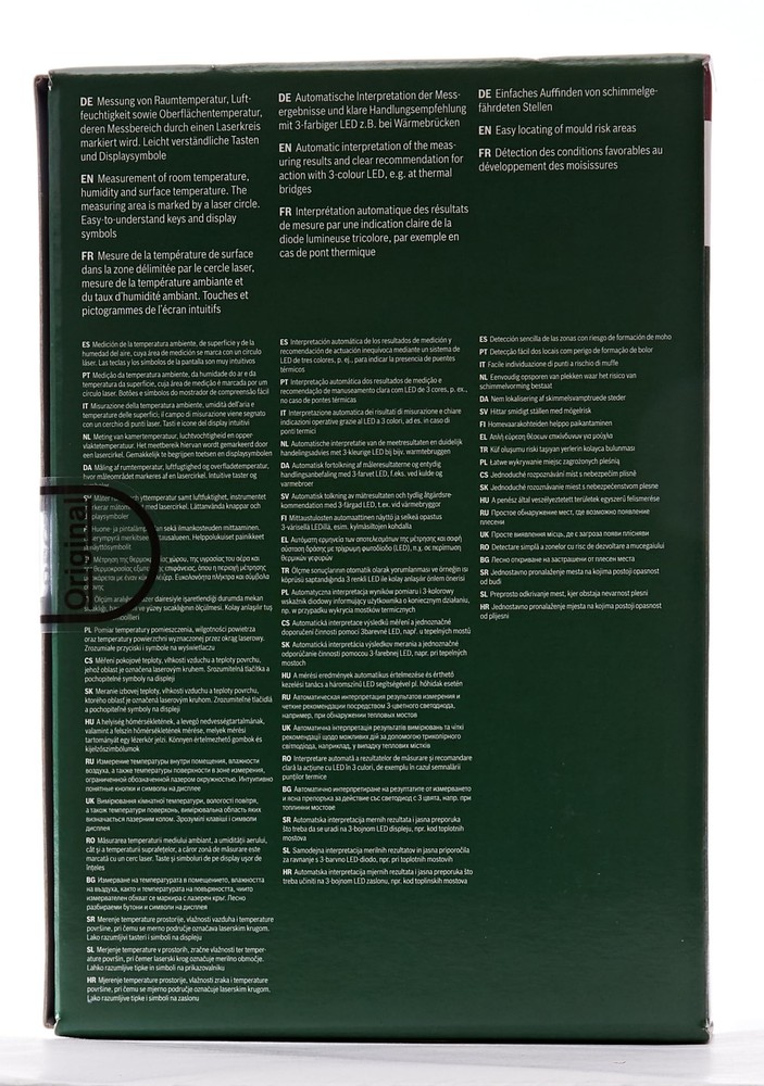 PTD1 thermal detector with infrared sensor + case