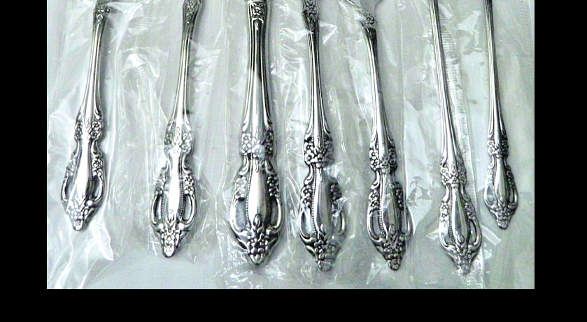 ONEIDA - RAPHAEL - DISTINCTION DELUXE - Stainless Flatware * OLD STOCK *