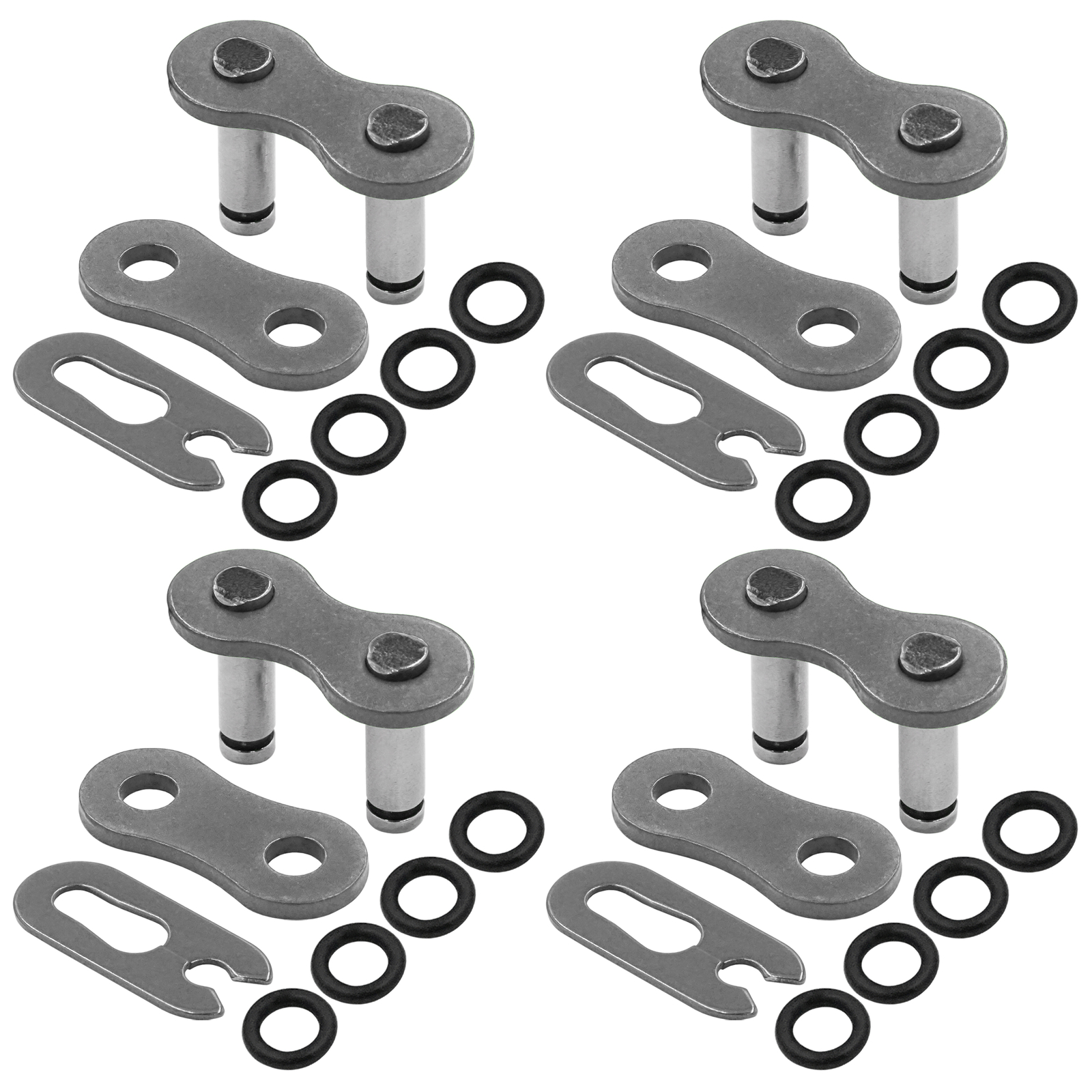 520 Chain Master Link with O Ring For Motorcycle Bike ATV Connecting Link Gray