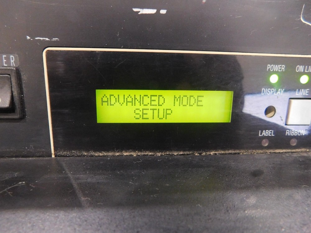 Sato (Label-Aire) Model: M-8485S Barcode Printer.
