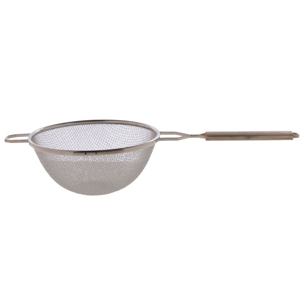 Browne 10-1/4" Wide Medium Double Mesh Strainer
