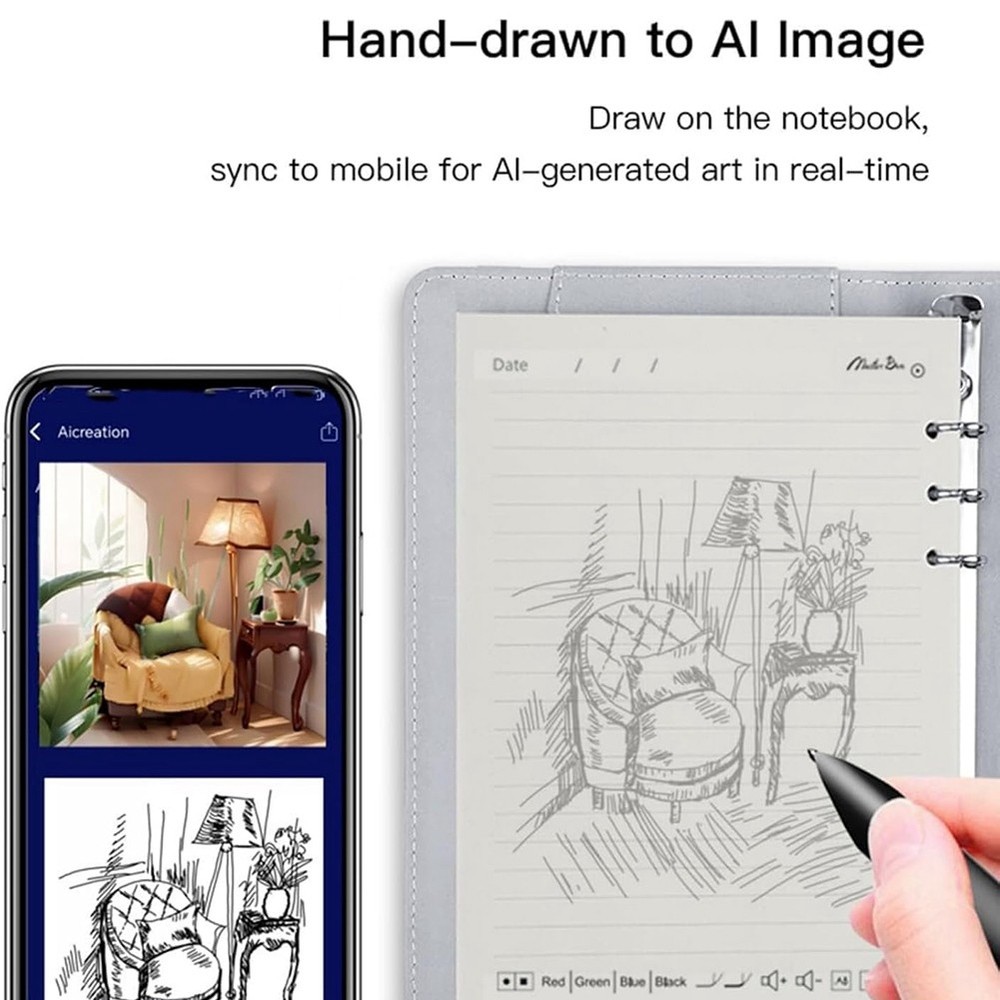 Sync Notebook Syncify Notebook Digital Sketchbook Z4B87329