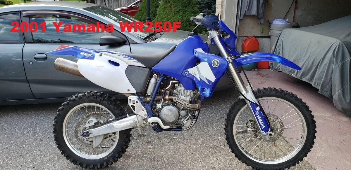 Factory Effex 2002 Style Tank/Shroud Graphics 98-02 Yamaha WR250F WR400F WR426F