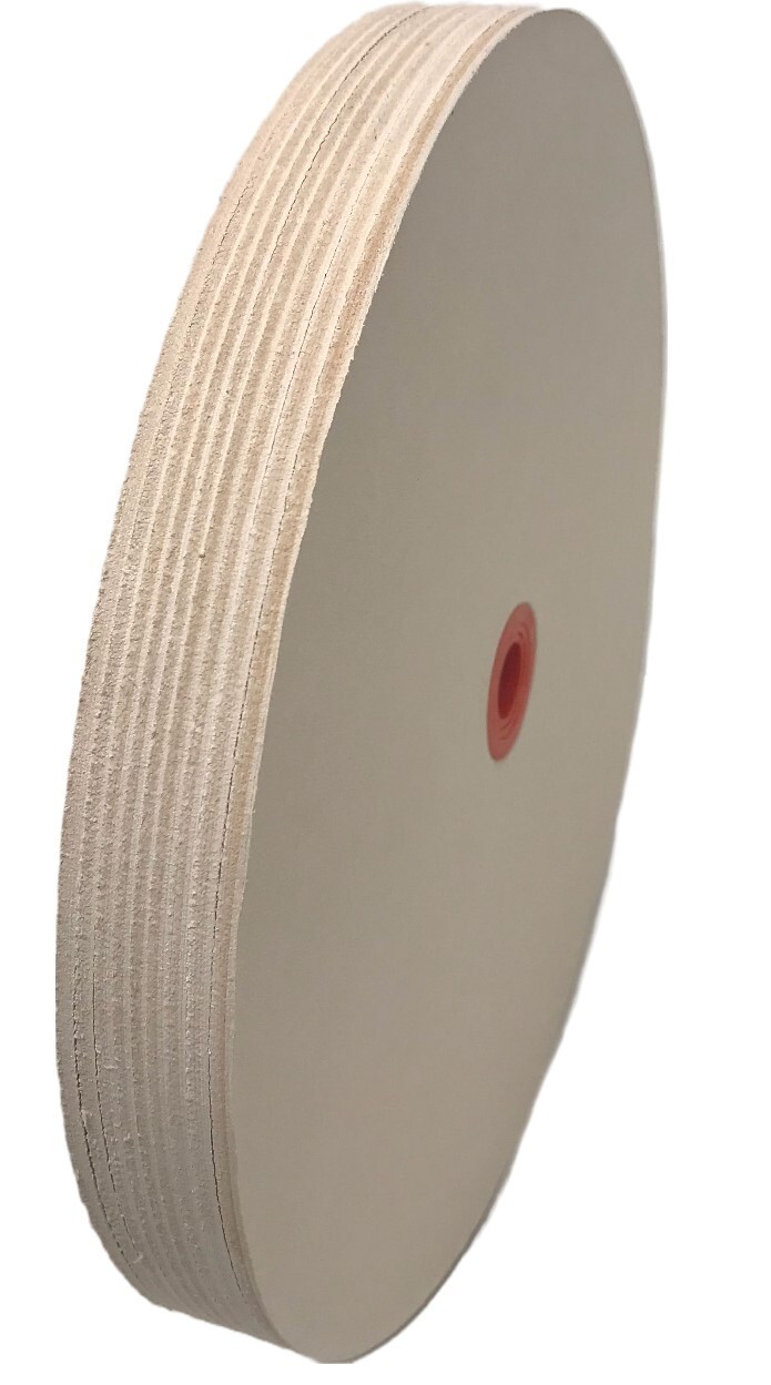 8 inch Leather Honing Wheel Fits 6 in. & 8 in. Bench Grinders and Polishers