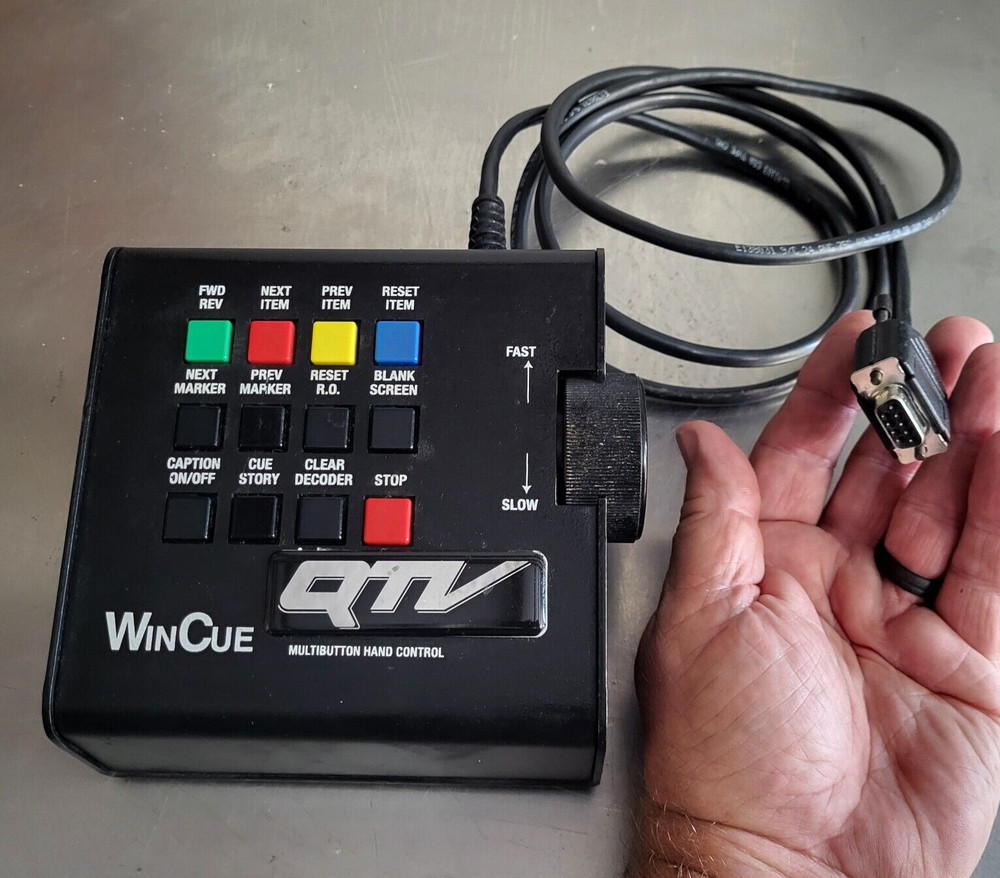 *NICE* WinCue QTV Multibutton Hand Control